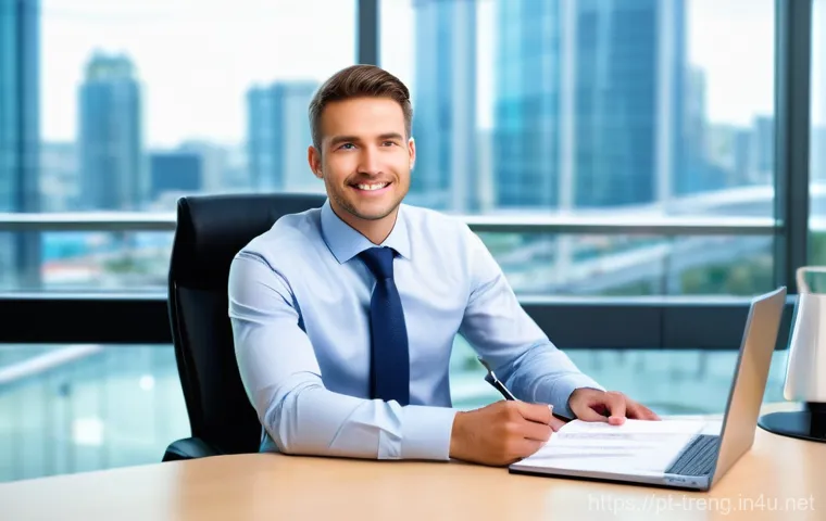 무역영어 연봉 협상 전략 - **Prompt 1: Mastering Global Business Communication**
    "A confident and diverse business professi...