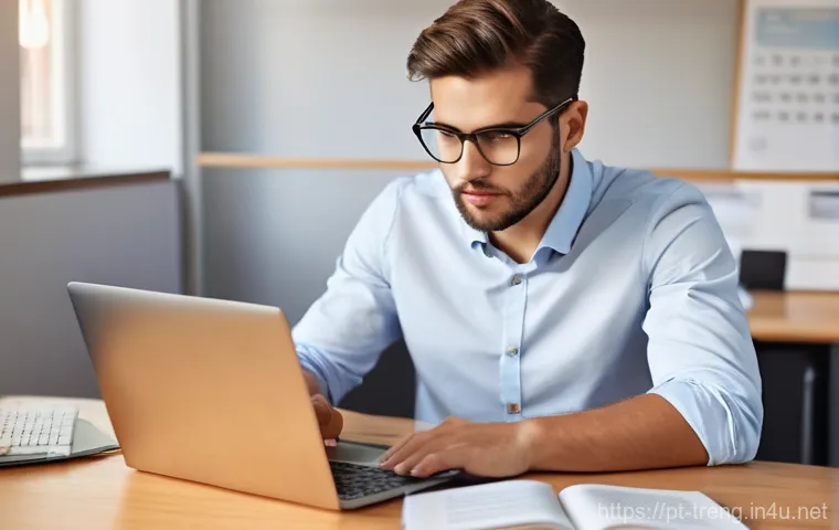 무역영어 실기시험 대비 학습법과 참고 자료 - **Prompt 1: Dynamic Business Presentation**
    "A professional, dynamic image capturing a business ...