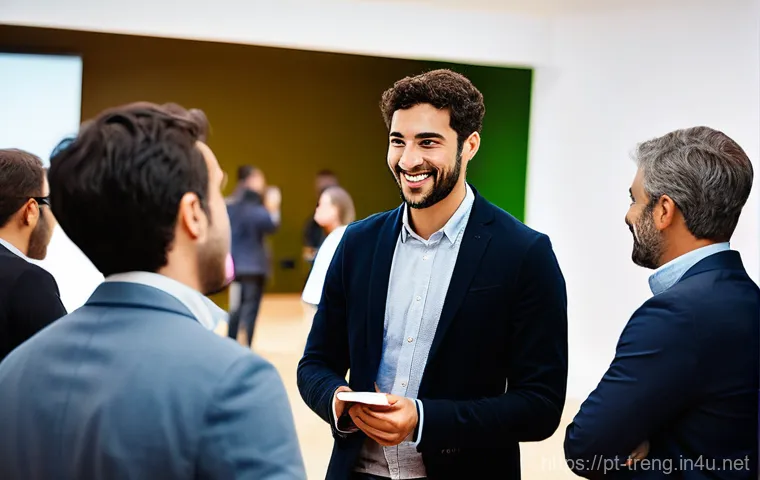 무역영어 자격증으로 향상된 직무 효율성 - **Prompt:** A confident, diverse group of business professionals (2-3 men and 2-3 women, aged 25-50)...