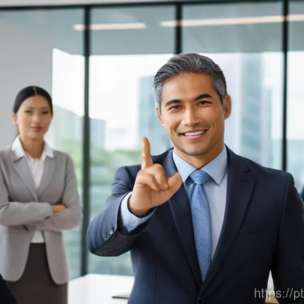 무역영어 필기시험 대비로 습득한 실무 경험 - A vibrant and dynamic image capturing a diverse group of international business professionals, inclu...