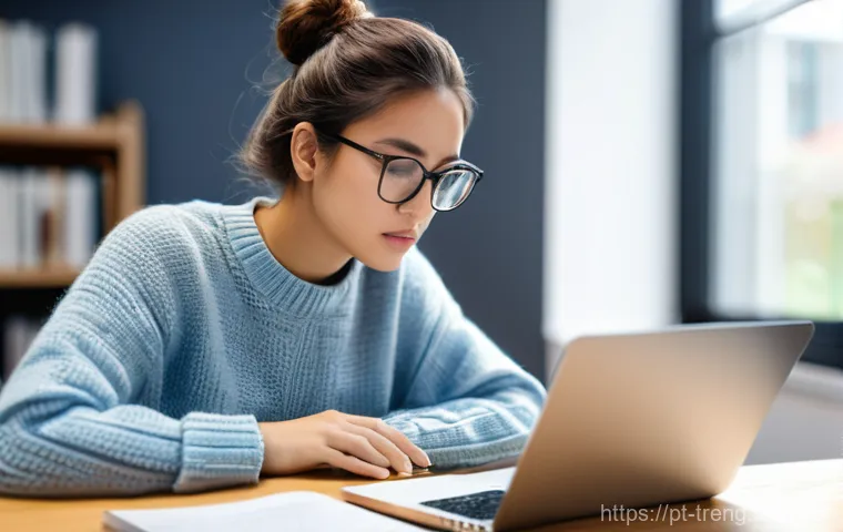 무역영어 시험 대비 모의고사와 실전 문제 - **Image Prompt 1: Focused Business English Study Session**
    A determined young woman in her mid-2...