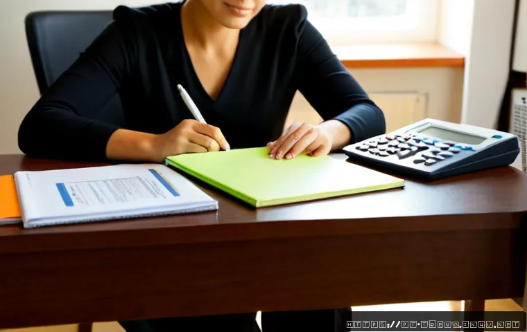 Home 17 무역영어 실기시험의 학습 자료 선택법 - Photorealistic study desk scene for choosing effective business English trade certification material...